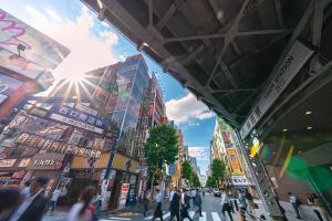 西口商店街は飲食店がとにかく豊富！