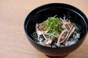 【朝食】◆ご当地 長崎産『アジたたき丼』◆