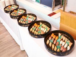 あさくらうまかもんバイキングのお寿司も食べ放題