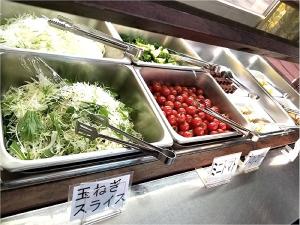 あさくらうまかもんバイキングのサラダバー