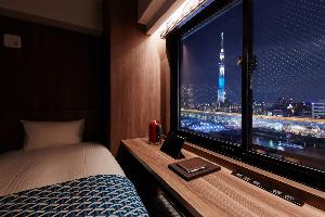 リバービュータイプのお部屋からの風景