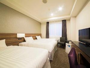 【客室】ツインルーム　ツインはルーム、エキストラベッドのご利用で最大3名さままでご利用いただけます。