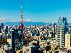 フロントからの景観（朝方）