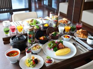 ◆朝食ビュッフェ一例／爽やかな朝には色とりどりの朝食ビュッフェを