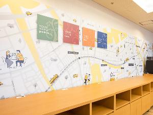 【ライブラリーカフェ】お仕事や商談、旅の相談スペースとしてもご利用いただけます