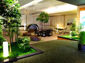 【2階大浴場休憩室】2021年3月リニューアル!心安らぐ空間でゆっくりとお過ごしください