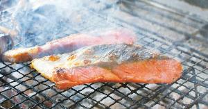 炭火焼魚和定食（朝食）
