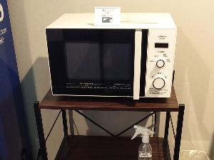 ★2〜7FのEVフロア前に電子レンジを設置