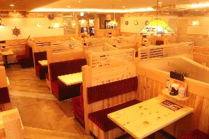 朝食：コメダ珈琲店(店内)