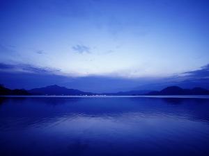 洞爺湖の朝