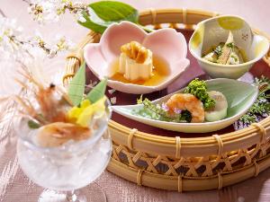 春会席 前菜 先付