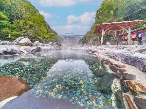 湯原温泉・砂湯