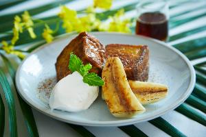 朝食ビュッフェは名物のフレンチトーストがおすすめ