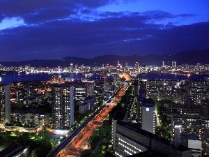 本館からの眺望（北側・夜）　イメージ