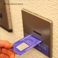 【サービス】ホテル内エレベーターにはセキュリティシステムを導入しております。