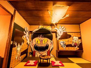 ゲゲゲの鬼太郎ルームねこ娘部屋でわいわいお泊り編