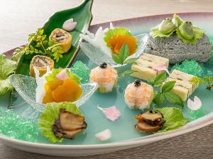 季節の八寸(イメージ)