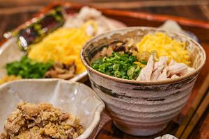 奄美大島の郷土料理鶏飯も夕飯で頂けます。