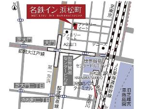【MAP】浜松町駅から徒歩約4分の好立地です!