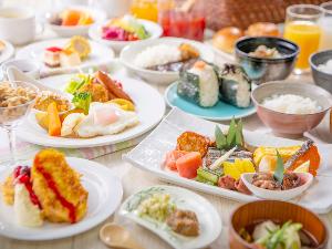 朝食ビュッフェ（イメージ）