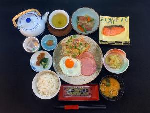 和朝食／ボリュームたっぷり、ホッと安心できる和食です