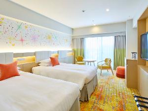 ◇東京ディズニーリゾート(R)エリアに面した≪太陽の光や輝き≫がテーマの「レインボースタンダードルーム」(イメージ)