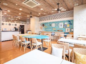 【ラウンジスペース】ご朝食提供時間は朝食会場となります。