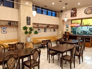 レストランの会場です。朝食バイキングは7:00～10:00(LO 9:30)