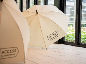 オリジナルロゴ入り雨傘 ※貸出備品