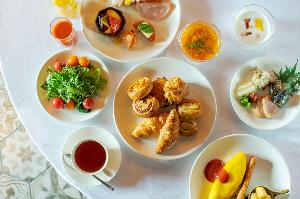 朝食バイキング（一例）