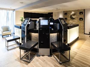 ×【セルフチェックイン・アウト機】できる限り接触を軽減し、スムーズにお部屋まで向かうことができます。