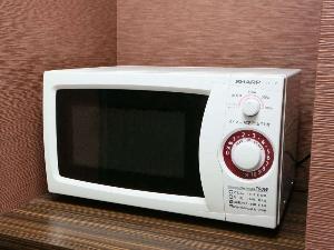 館内6階に電子レンジをご用意。