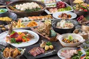 夕食バイキング