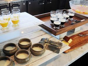 ホテルヴィソン最上階のダイニング「イスルン」朝食ビュッフェ一例