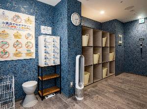 男性大浴場（脱衣所）