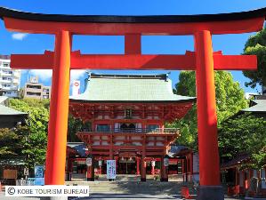 生田神社：「ご縁結びのいくたさん」安産祈願・恋愛成就など、ご縁結びのご利益を賜れる神社です。