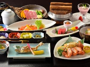 特膳一例。季節や仕入状況により内容を替えてお届けいたします。