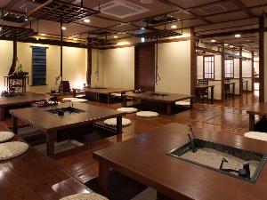 お食事処「唐花草」掘りごたつ席