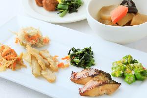 朝食ビュッフェ(和風)