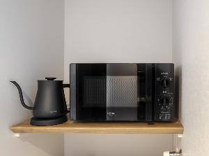 ◆手軽に使用できるミニキッチンと、簡単な調理器具や食器をご用意しているお部屋もございます（一部客室）　　　　　