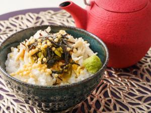 無料朝食お茶漬け