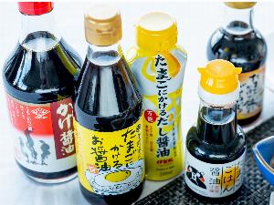 卵かけごはんに各種醤油で！