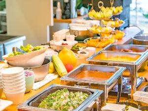 朝食ビュッフェ一例