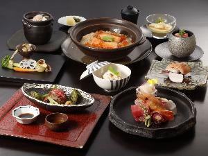 ご夕食（ある日の一例）／袱流膳