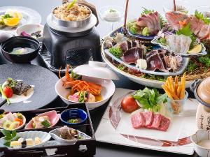 【皿鉢料理と土佐風会席】※3月～5月の内容となります。