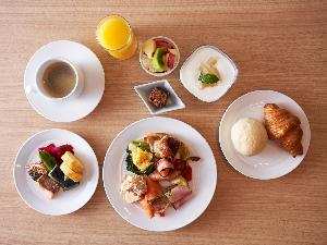 ■朝食ブッフェ一例