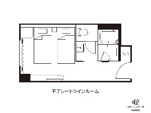 モデレートツイン間取り