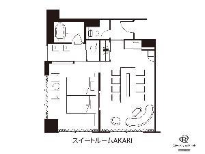 スイートAKARI間取り