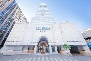 宮崎駅より徒歩5分!18階建てのアートホテル宮崎スカイタワー★<BR>繁華街まで徒歩7分と観光にもビジネスにも便利♪