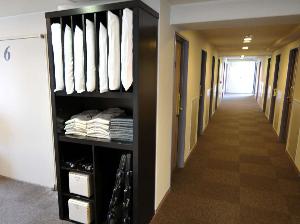 【貸出棚】各階にございます。数量には限りがございます。